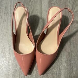 Nine West Coral Slingback Heels